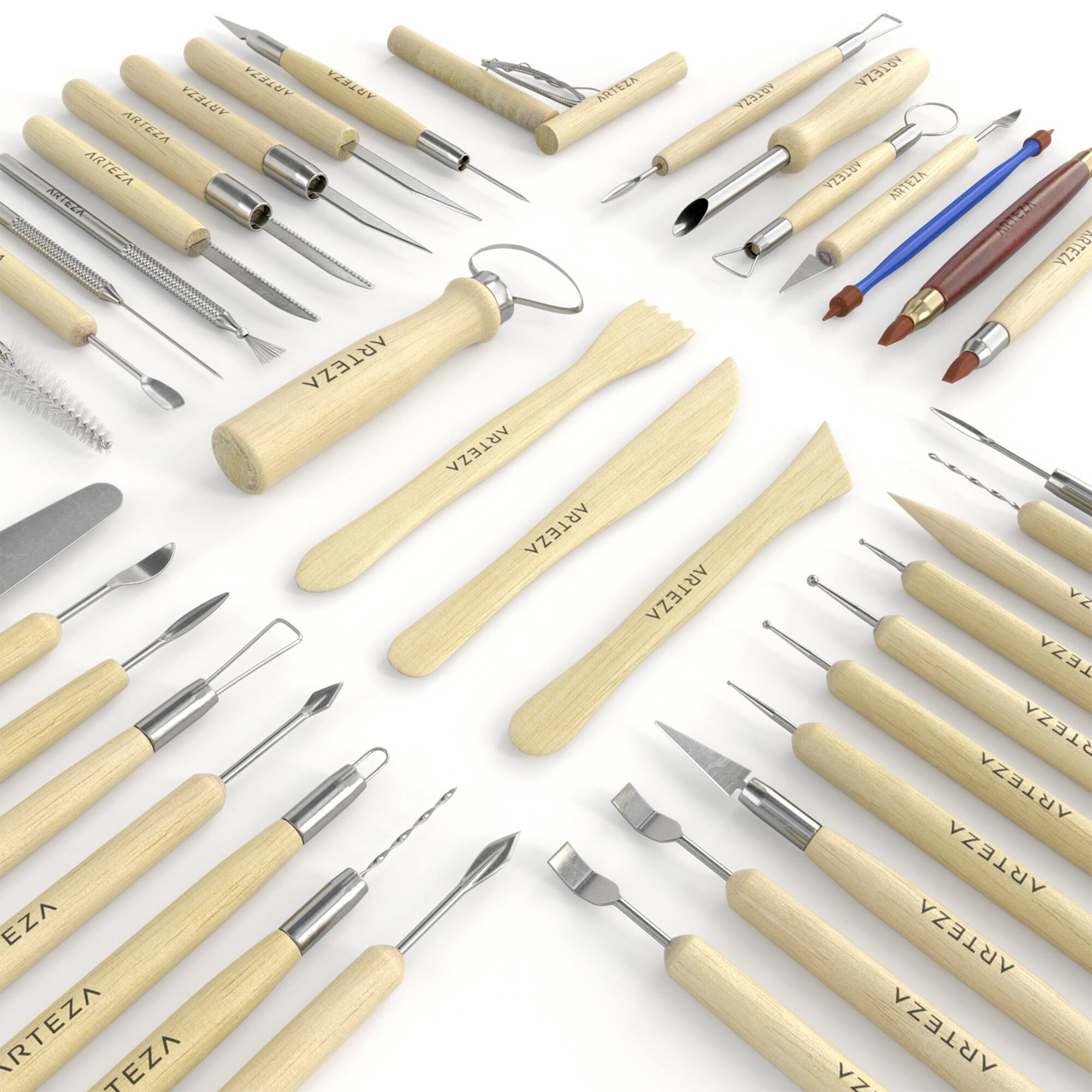Arteza® 42ct. Pottery & Clay Sculpting Tools Set